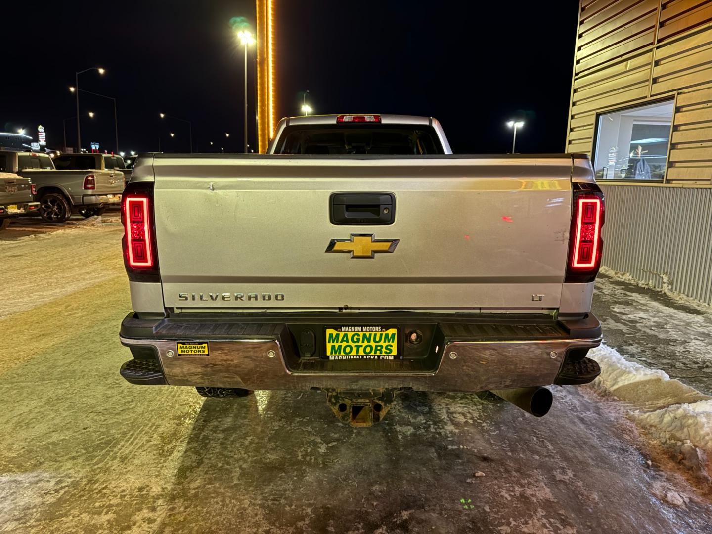 2017 SILVER /Black CHEVROLET SILVERADO 2500H LT (1GC1KVEY3HF) with an 6.6L engine, Automatic transmission, located at 1960 Industrial Drive, Wasilla, 99654, (907) 274-2277, 61.573475, -149.400146 - Photo#3